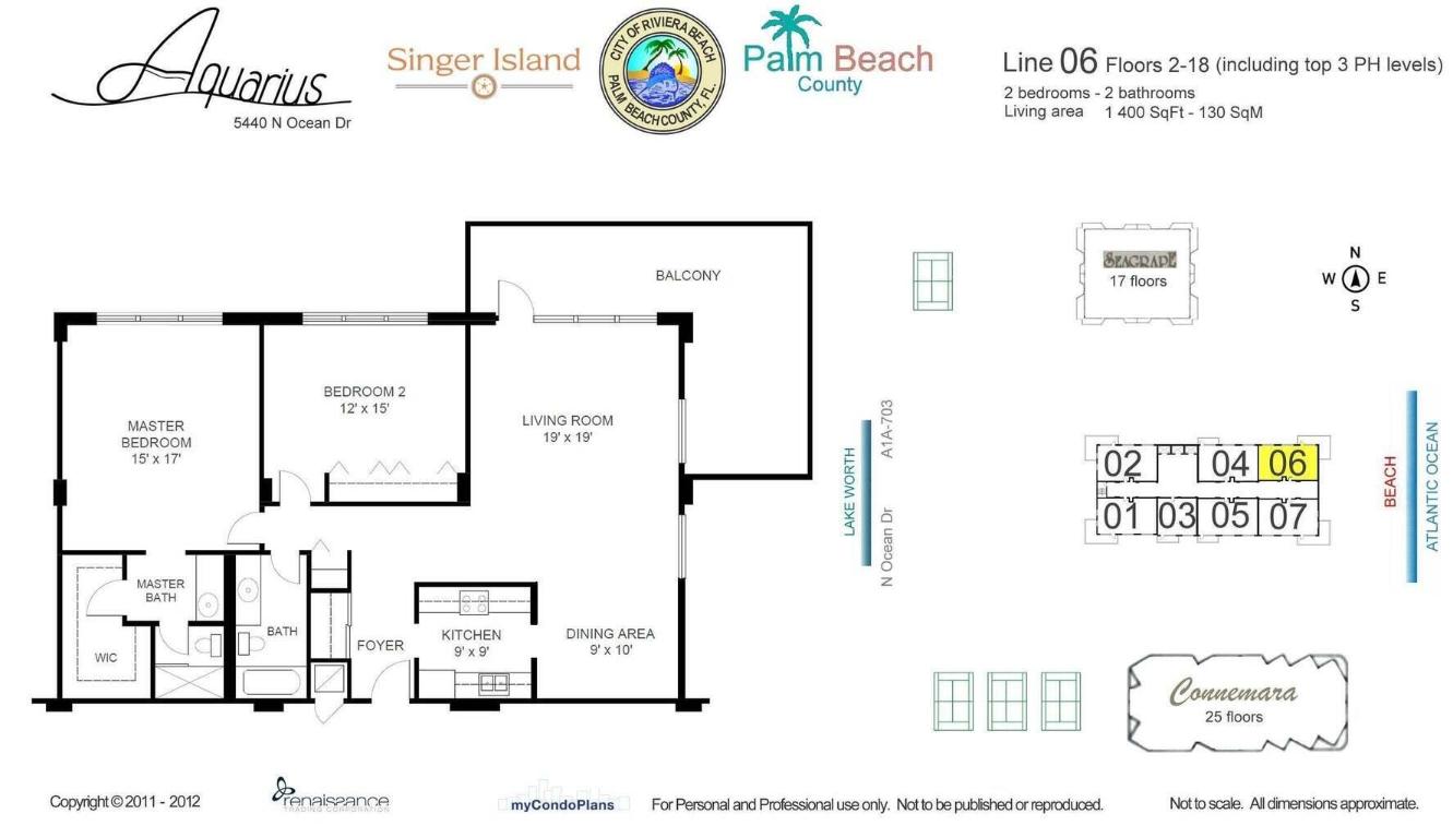 Aquarius Condo - Residential