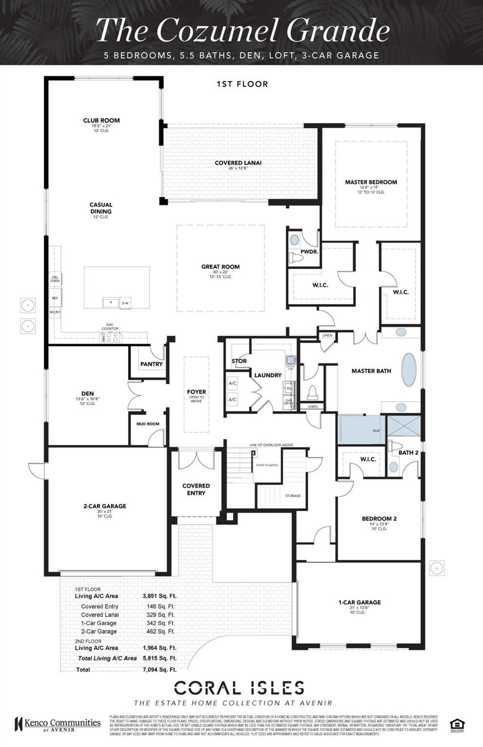 AVENIR SITE PLAN 1 POD - Residential