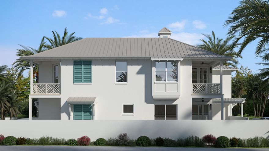 Here is your opportunity to experience this groundbreaking development connecting Fort Pierce's historic downtown with Edgartown. Soon to be a Creative & Contemporary waterfront arts, entertainment & living district in downtown Fort Pierce. There is a total of just 10 Luxury villas being built by INB Homes. The villas were drafted by Cronk Duch Architecture, evoking a strong focus on structures & design that enhance and complement the existing pedestrian friendly atmosphere of Fort Pierce. The exteriors, Anglo-Caribbean in style, feature crimp metal roofs, open eaves, balconies, and all impact glass windows and doors. The interiors, all executed with exquisite craftsmanship and appointed with fine finishes, (including an ELEVATOR) range in 3 different style options curated by Smith Interior Design. The renderings represent "Contemporary Beachside" however you can choose your design package for the build process.  Other interior packages include the "Palm Beach Classic" and "Timeless West Indies" offering design options that range from traditional to sleekly contemporary. State-of-the-art Café kitchen appliances include a gas range with a pot filler and coordinating range hood. The primary bath features a standalone soaking tub. Each luxury villa is a 3 bedroom, 3 ½ bathroom set up with a 2-car garage set up in a way that evokes airy living and dining rooms to cozy studies and bedrooms that open onto balconies with sweeping downtown views, it will inspire anyone yearning for a stylish coastal life. Expected completion date August 2026. Ask about our current incentives and upgrade options!