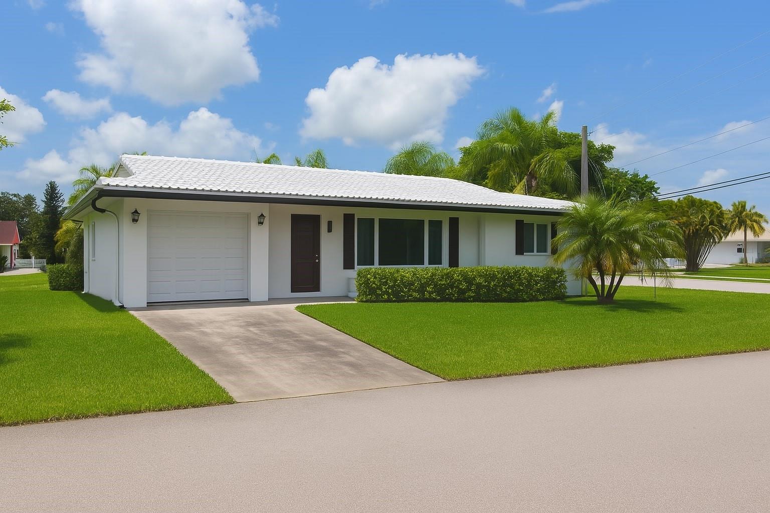 2-bedroom, 2-bath home boasts 1,652 sq. ft. of living space, impact windows, French white kitchen cabinets, spacious Florida room overlooking canal, breakfast nook, formal living (Oversized Bay window) and dining, and walk-in closet in the oversized primary suite. Tile & hardwood flooring throughout all main areas. One-car garage + two-car driveway. Storm shutters on patio. LOW HOA includes exterior paint, roof maintenance, and sprinkler system—truly worry-free living! Steps to pool, fun activities, & more. Close to shopping, dining, banks, library, healthcare, and highways. Well-maintained neighborhood with strong pride of ownership. This is the lifestyle, space & location you've been waiting for—Call Agent today for your private tour!