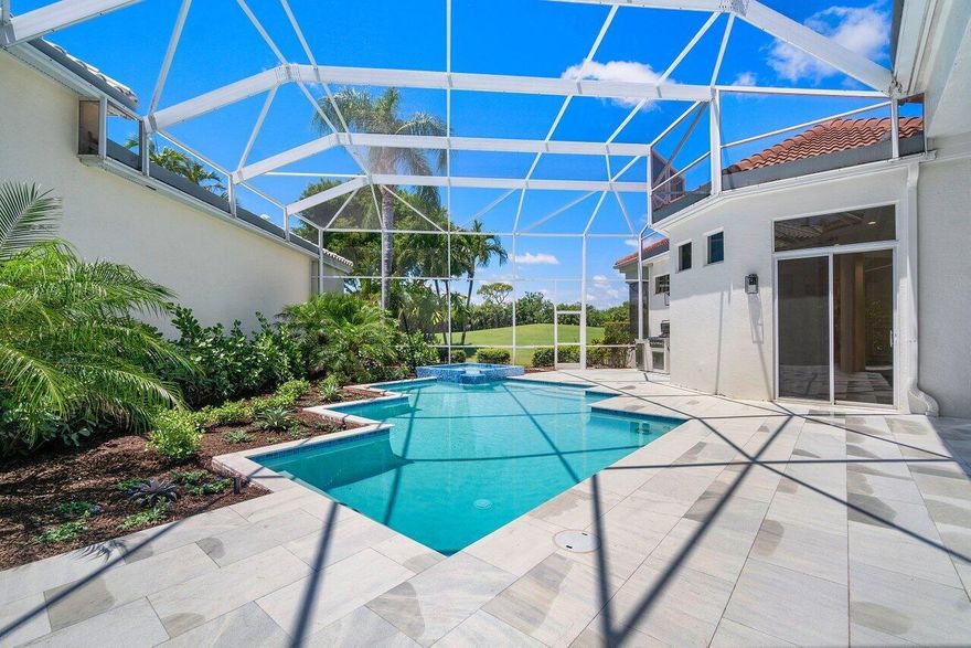Fully Renovated Modern Ballenisles Pool home with detached guest house. Available July 1. Offered annually unfurnished. Open to short shorter term inquiries as well at seasonal rate. Tenants will not have use of club facilities unless currently an existing member. The owners will be maintaining use of their club privileges.