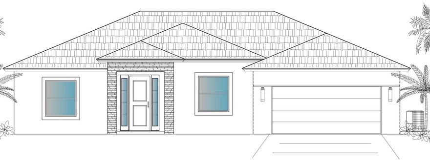 WOW! Your dream home is finally within reach! Step inside this brand-new, stunning four-bedroom, three-bathroom home with a versatile den that can easily be converted into a fifth bedroom. Every detail has been thoughtfully designed to combine style, functionality, and comfort. The gourmet kitchen is a chef's dream with white shaker cabinets, soft-close drawers, and sleek quartz countertops, perfect for entertaining or family meals. Tile flooring flows throughout the home for a clean, modern look that's easy to maintain. Built-in plumbing is ready for a summer kitchen, making outdoor entertaining effortless. 10-foot ceilings create a bright and airy atmosphere, while impact windows ensure safety, peace of mind, and energy efficiency. Each bathroom is beautifully designed with high-quality finishes, offering a spa-like retreat at the end of the day.
The spacious master suite boasts plenty of room to relax, and additional bedrooms provide flexibility for family, guests, or a finished home office. With every detail thoughtfully considered, from modern fixtures to elegant finishes, this home is truly turnkey.  Located in a desirable neighborhood, this home combines luxury, comfort, and convenience. Don't miss your chance to own a home where every day feels like a retreat! Location is everything! Just minutes from I-95 for an easy commute and close to all the amenities you could ask for, including shopping, dining, entertainment, and top-rated schools. Don't miss your chance to own a home where luxury, comfort, and convenience come together perfectly.