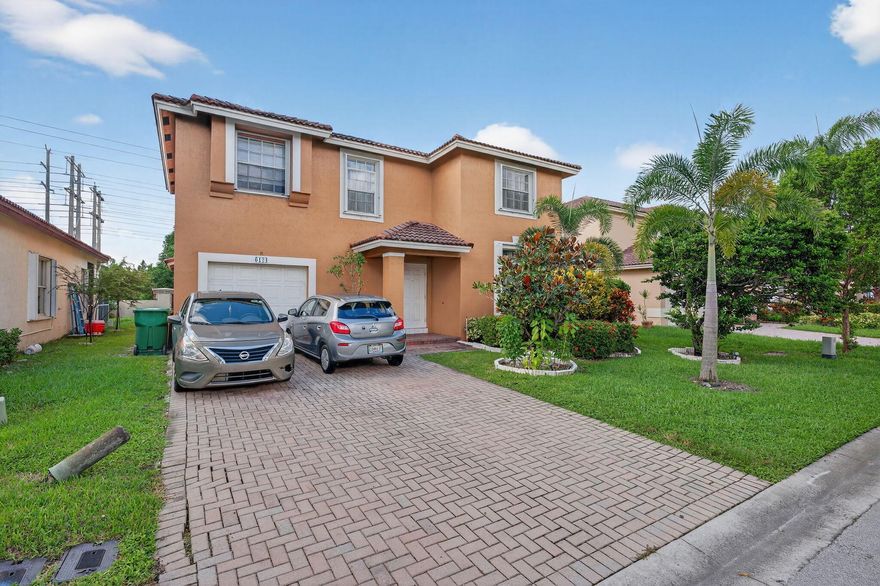 Welcome to Coral Springs! This stunning 3 bedroom, 2.1 bath home offers 2,192 sq ft of living space with soaring high ceilings, a bright spacious living and dining area, and a primary suite and half bath conveniently located downstairs. The open layout flows to an enclosed patio with pool overlooking the beautiful lake--perfect for entertaining or relaxing. This two-story home also features a garage, paved driveway, and plenty of natural light throughout. Located in the desirable Turtle Run community, you'll be close to Target, Walmart, restaurants, and shopping, plus surrounded by top-rated schools. Don't miss this opportunity to own a beautiful Coral Springs home with the perfect mix of comfort and convenience!