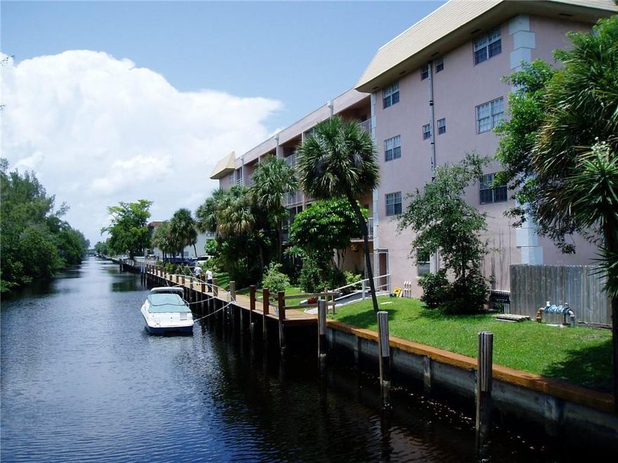 Bring your Boat.  Just footsteps away from heated pool and beautifully landscaped BBQ Area.  Great sense of community among residents here!