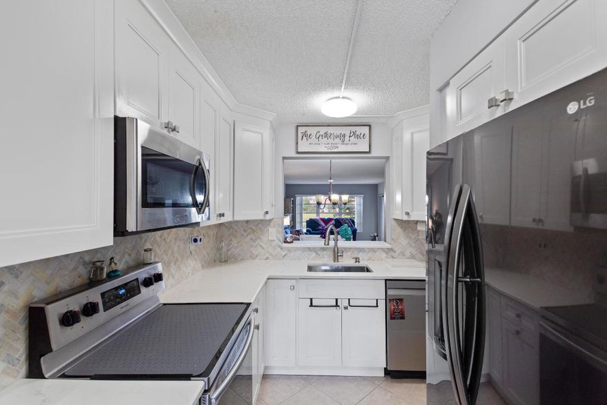 Welcome to this beautifully updated 2-bedroom, 2-bath condo in the highly desirable Palm Greens 55+ community in Delray Beach. This inviting residence features a newly renovated kitchen with generous counter space and ample cabinetry, perfect for everyday living and entertaining.

The bright, open layout flows into the living and dining areas, while the unit enjoys a private lake front setting, offering peaceful water views and added privacy. Both bedrooms are well-sized with plenty of storage, and the bathrooms are thoughtfully designed for comfort and convenience.
Palm Greens offers a vibrant, active lifestyle with resort-style amenities, including pools, fitness facilities, tennis, pickleball, and a wide variety of clubs and social activities. A brand-new clubhouse is opening soon