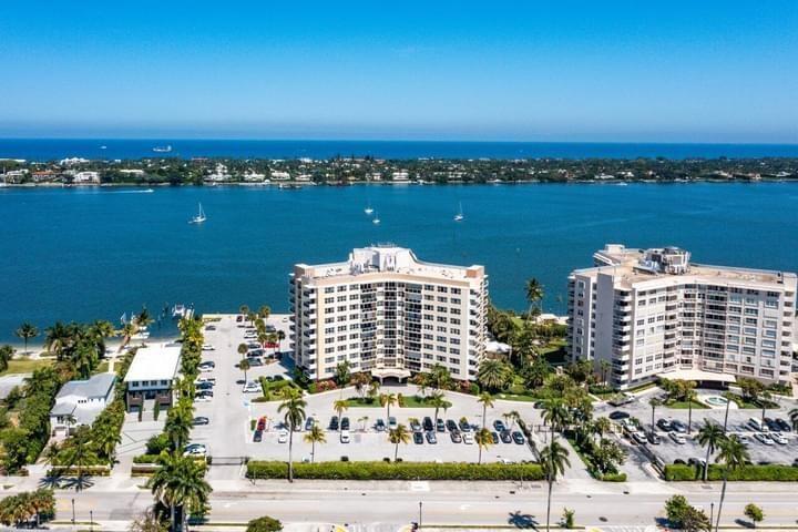 This stunning condo offers a rare opportunity to experience the best of Florida's coastal lifestyle with breathtaking panoramic waterfront views, modern amenities, and a prime location! The open-concept living area boasts tile floors and the kitchen features stainless steel appliances and granite countertops. Walk-in closet and storage cabinets. This location is just a stone's throw away from Downtown West Palm Beach...known for its upscale dining, shopping, cultural attractions, and entertainment!!! Enjoy the heated salt water pool and workout room. 24/7 staffed front desk and security, with gated entrance. Castle Management company with manager on premises. Close to Palm Beach International Airport. No pets. Freshly painted!!