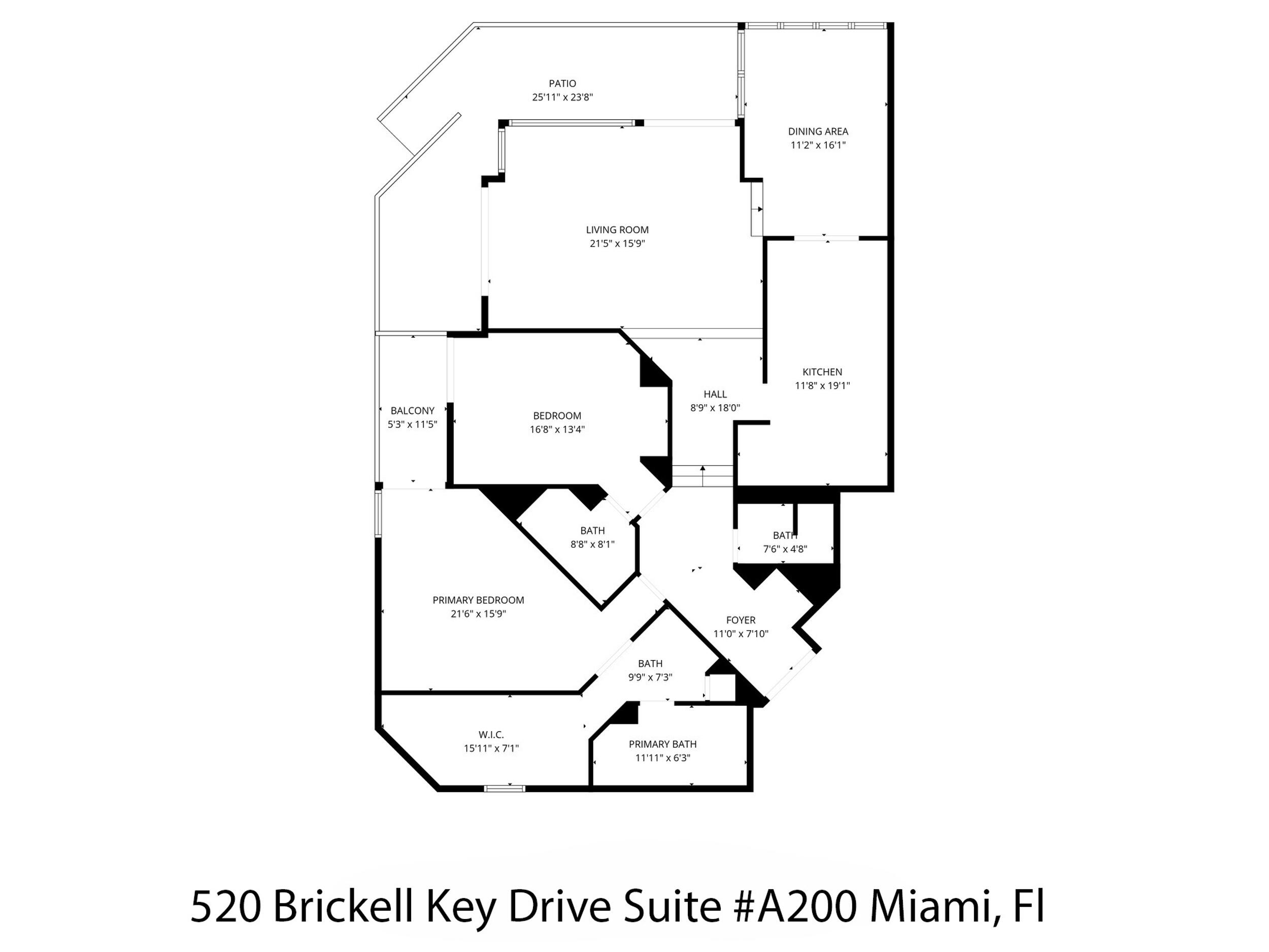BRICKELL KEY ONE CONDO - Residential Lease