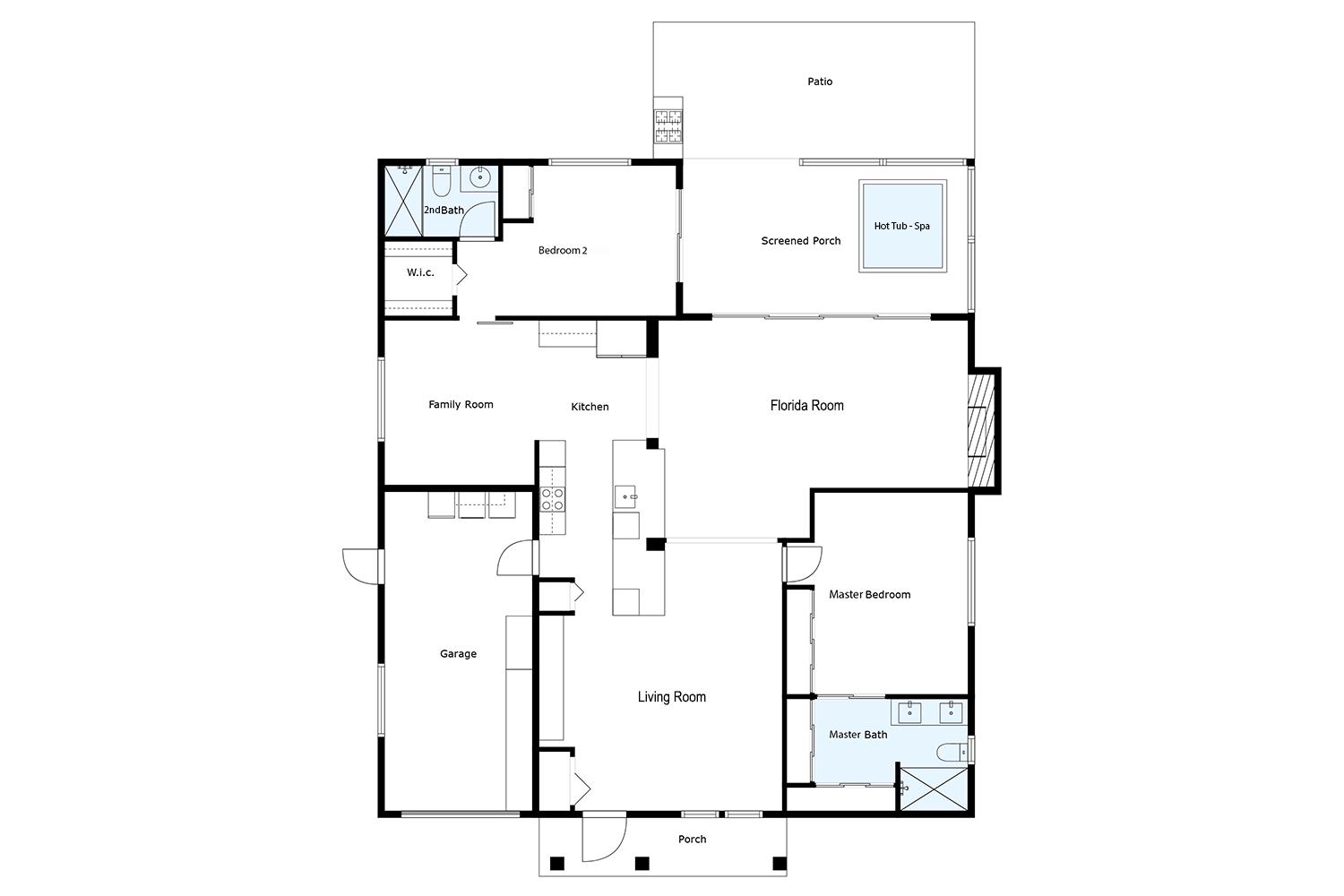 COCO WOOD LAKES SEC 1 - Residential