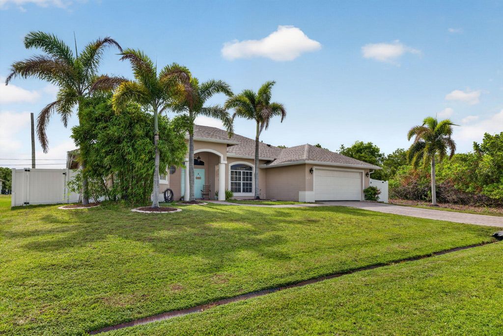 Photo of 3744 SW Jamros Street, Port Saint Lucie, FL 34953 (MLS # B26029981)