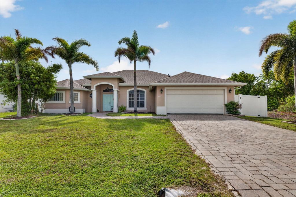 Photo of 3744 SW Jamros Street, Port Saint Lucie, FL 34953 (MLS # B26029981)