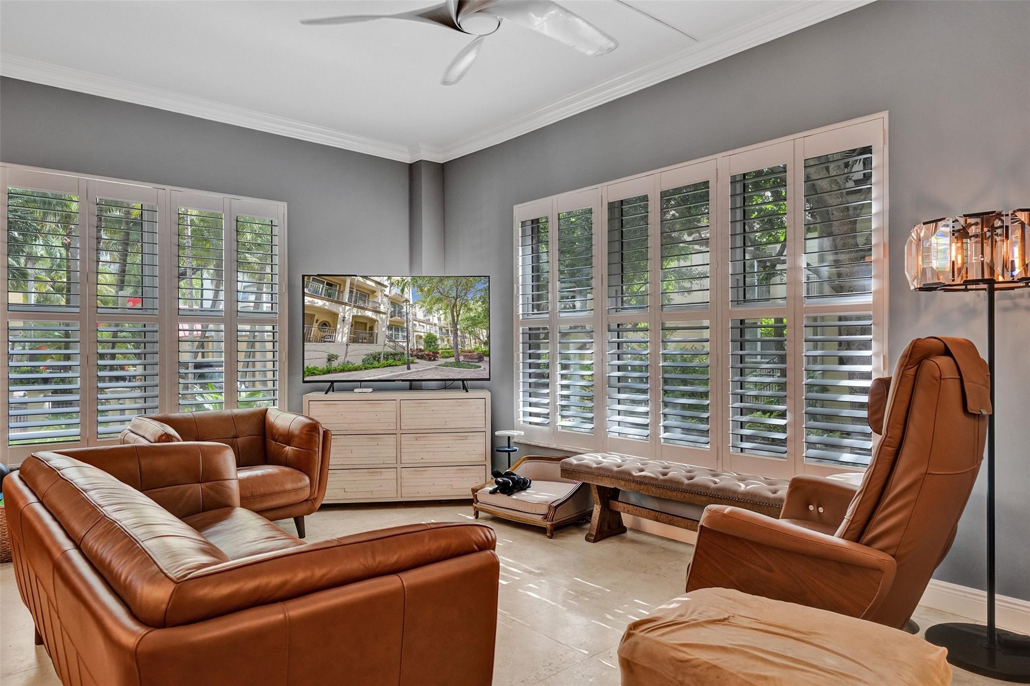 One of five Corner town homes of this model located at Wilton Station. Extra sliding glass door in the living & primary bedroom for more sunlight. Marble & plantation shutters on the 1st level. Granite counter tops with 42" cabinets. Appliances are 3 years old. Pantry with cabinets/wine cooler. 2nd level consists of two bedrooms, two baths & an office/den area. Crown molding & deluxe lighting throughout. Underground parking & a storage room. Wilton Station is a gated, pet friendly community with 2 dogs up to 75 lbs each (non-aggressive). Resort style pool. Clubhouse with gym, conference area, warming kitchen & party room. HOA includes internet, cable water, sewer, trash, gate house, insurance, landscaping, pool & fully funding reserves. EV Charging. Close to 'The Drive', beaches & highway