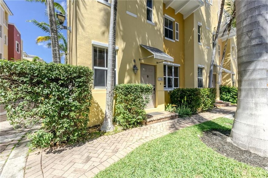 Luxury Corner unit Townhome in the gated community of Vintage in Lighthouse Point.  Located just minutes from the beach this is the perfect property!  This unit features 3 Bedrooms, 3.5 Bathrooms, a 2 Car Garage and a 658 Sq Ft Private Rooftop Terrace.  The Large, open Kitchen with Granite Counters, Stainless Appliances and lot of Natural light. This is a corner unit that has tons of natural light from all of the extra windows.  The master bedroom is large with a walk-in closet, nice bathroom with double vanity, walk in shower & Tub. Property has 10ft ceilings, impact windows, 2 car garage. Located close to dining & shopping! Enjoy the outdoors and entertaining on your private rooftop terrace with amazing east exposure.   The community is gated and has a great patio and pool area.