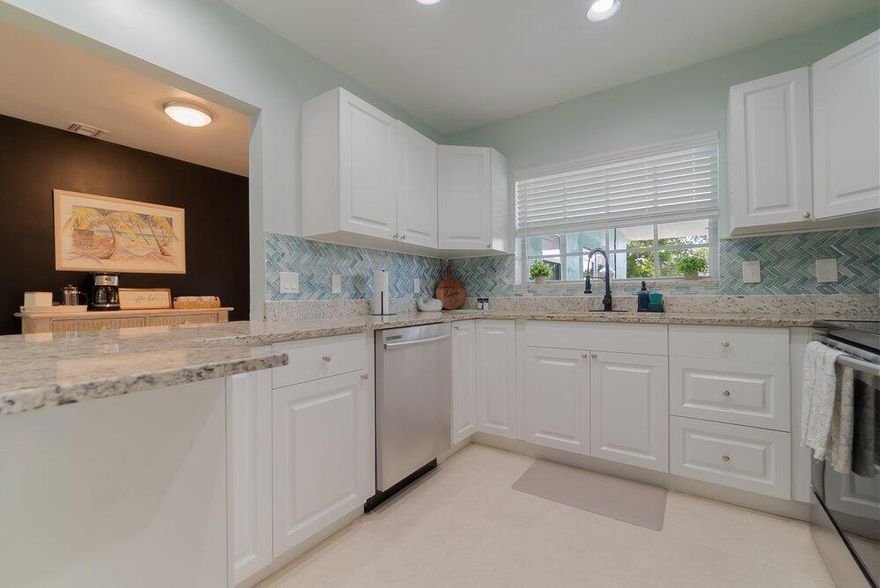Updated PARTIALLY FURNISHED 4-bedroom, 2-bathroom home located in a quiet neighborhood in West Palm Beach. This lovely residence boasts a large private fenced backyard with ample space for a pet, a covered patio perfect for outdoor entertaining, and small putting green. Updated kitchen equipped with modern stainless steel appliances, plenty of storage, and mosaic tile backsplash. The bathrooms have also been tastefully renovated, offering a touch of luxury and comfort. Large laundry room. Minimum 6 month lease. First, last, security required for move in.  Available November 1st.