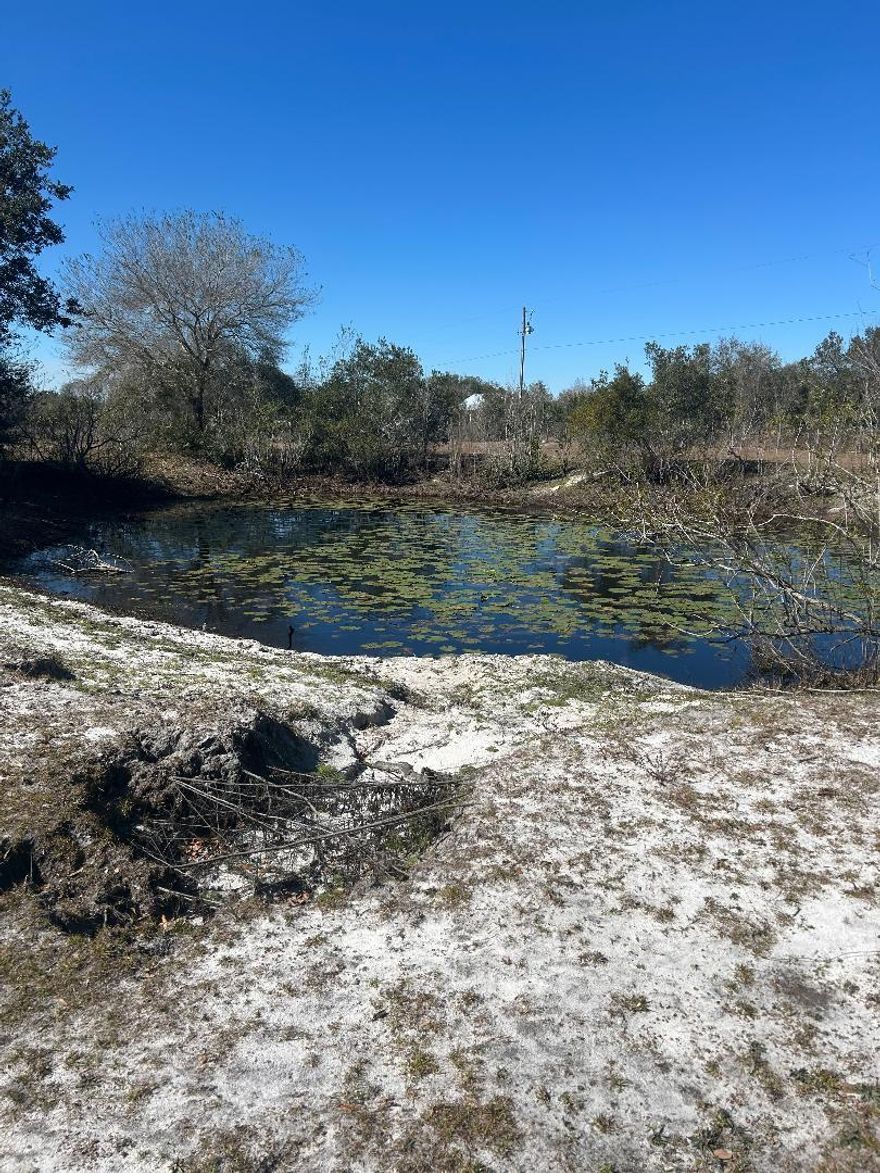 13.75 Acre Parcel in the Viking, located 1 mile off the main paved road  NW 192th Ave. Property features all utilities & infrastructure, CBS garage, Pond, & fenced with a DWMH that would need repaired or removed. Sold as is. Additional parcel located on the south end of the property is also available to complete a 15 acre tract
