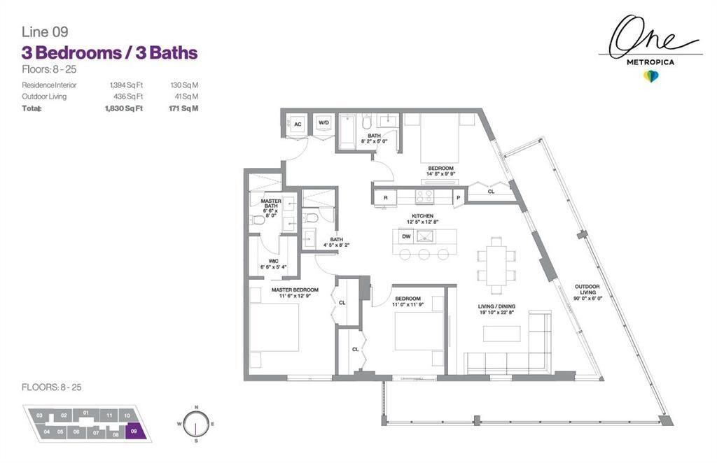 Photo of 2000 Metropica Way #1109, Sunrise, FL 33323 (MLS # F10550781)