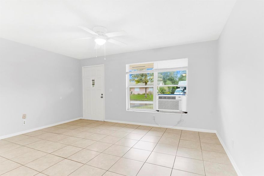 Welcome to this conveniently located 2 bed/ 1 bath unit in a duplex. Close to Hwy 95, the beach, hospitals and a park nearby. It has been updated in the past few years and includes ceramic tile floors. It has a private backyard and driveway parking for 1 car. Enjoy the bonus screened in Florida room as well! Interested parties must apply and be screened by property manager. Don't wait and schedule a viewing today! Move in Requirements= 1st month, last month, Security Deposit Tenant pays Utilities Renters insurance required with $100,000 Tenant liability coverage.