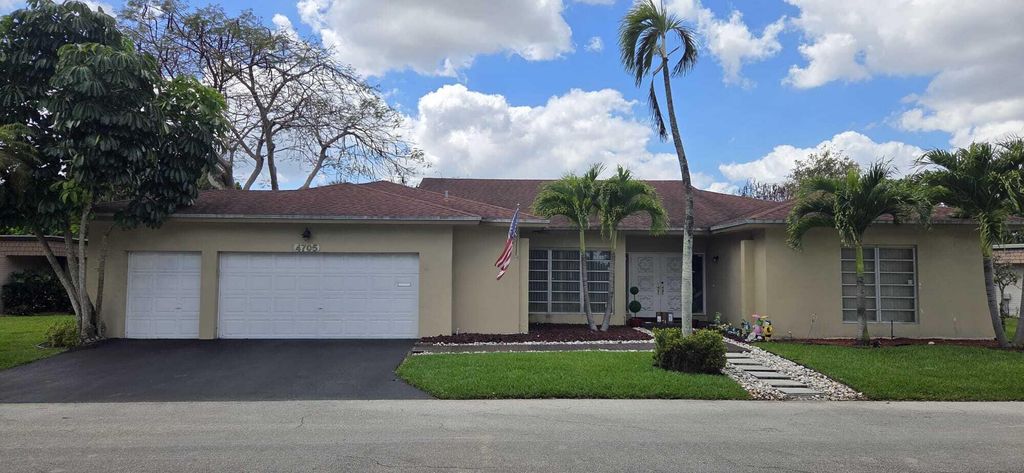 Photo of 4705 Holly Drive, Tamarac, FL 33319 (MLS # B26005519)