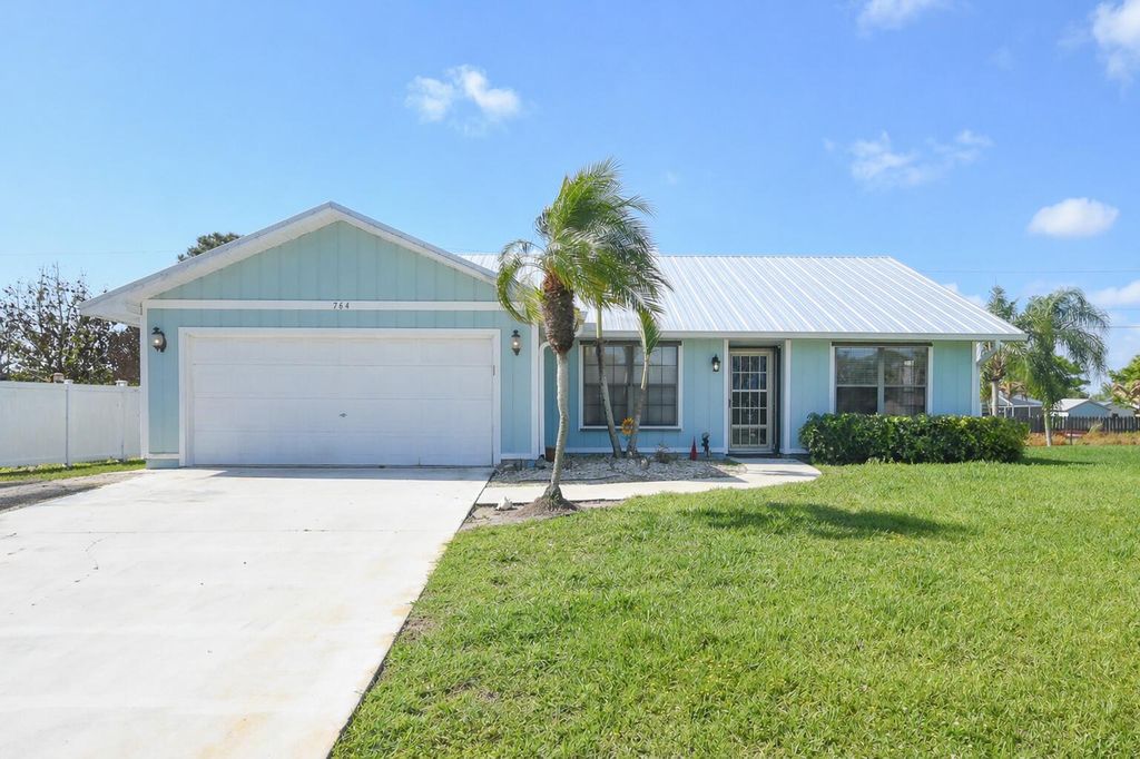 Photo of 764 SE Evergreen Terrace, Port Saint Lucie, FL 34983 (MLS # B26013920)