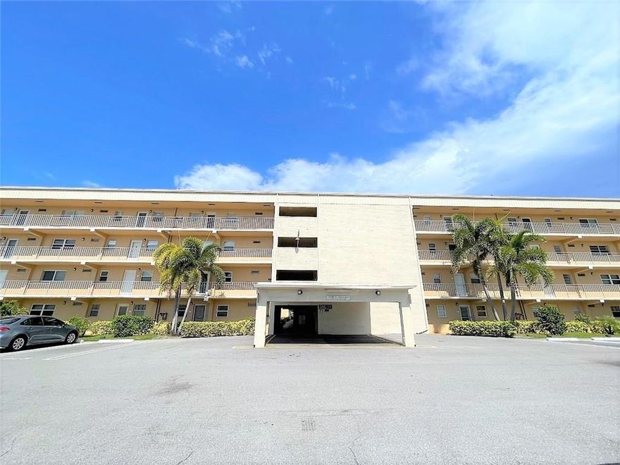 Welcome to Village Royal! Enjoy the Florida lifestyle. This spacious condo on the first floor features 1 bedroom and 1 and a half bathrooms, all tile, enclosed patio with storage and washing machine. The patio leads to a beautiful greenspace with benches where you can sit, relax and enjoy the Florida weather. The HOA includes cable, water, roof maintenance and common areas. Minutes away from the beach. The community offers a theater, library, gym, pool and shuffle board area. There are buses that provide transportation to local shopping centers, restaurants and medical facilities. Close the downtown Delray. HOA states 55+ community.