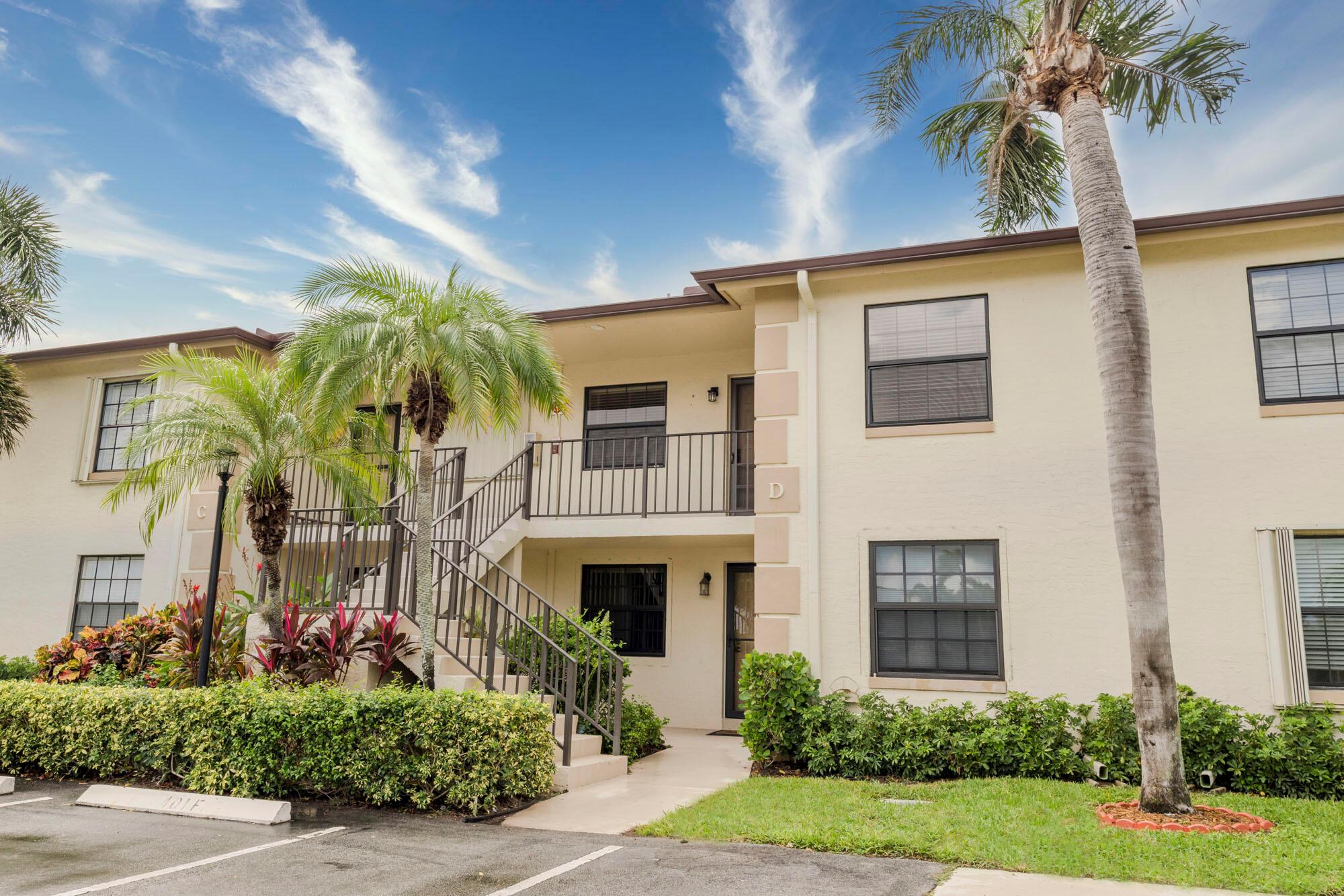 Located in the heart of Jupiter, this 2nd floor renovated 2 bedroom, 2 bath condo boasts lovely lake and golf course views. Luxury vinyl plank flooring soon to be installed in bedrooms. The kitchen has been opened up to offer open-concept living. Gorgeous granite countertops and solid wood cabinets with stainless steel appliances make preparing meals and entertaining a breeze. The screen-enclosed balcony is the perfect spot to sip your morning coffee or enjoy an evening beverage. The primary bedroom is spacious with a walk-in closet and updated bath. Pinecrest is located in the desirable community of Indian Creek with loads of amenities nearby including golf courses, shopping, restaurants, nature parks and the stunning beaches. Live your best life here!