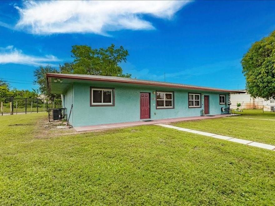 FIRST AND SECURITY MOVES YOU INTO THIS SPACIOUS AND WELL MAINTAINED 3 BEDROOM 2 BATH UNIT.
THIS LOVELY UNIT FEATURES : TILED FLOORS THROUGHOUT, NEW WINDOW BLINDS, NEW A/C UNIT, UPDATED KITCHEN WITH BRAND NEW APPLIANCES PLUS A LARGE LIVING AND DINING AREA.   THIS PROPERTY ALSO INCLUDES A HUGE FENCED PRIVATE FRONT AND BACKYARD.    VACANT AND READY FOR OCCUPANCY.  A REAL PLEASURE TO SHOW.