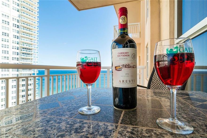 Immaculate 1 bed/1.5 bathroom unit available for seasonal rental.   Beautiful ocean views and comfortably furnished.  Unit comes with garage parking space.  All utilities EXCEPT electric included with rental including high speed WiFi and enhanced cable with HBO.