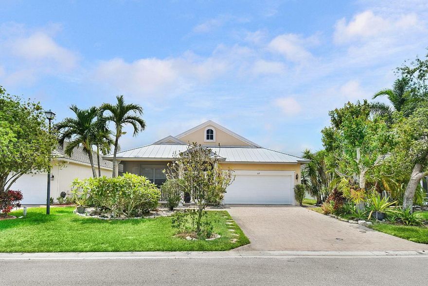 Located in the heart of St. Lucie West, this beautiful CBS home sits on a quiet cul-de-sac with peaceful lake views in the gated Magnolia Lakes community. Featuring a 2023 metal roof for peace of mind, this 3BD/2BA home offers a smart layout and screened patio perfect for relaxing outdoors. Enjoy access to resort-style amenities including a clubhouse, pool, fitness center, and tennis courts. Just minutes from I-95, top-rated schools, dining, and shopping—this home offers the best of location, lifestyle, and low-maintenance living.