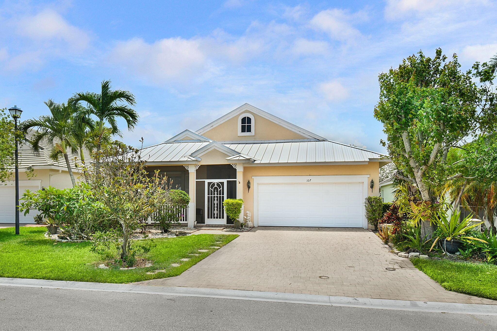 Located in the heart of St. Lucie West, this beautiful CBS home sits on a quiet cul-de-sac with peaceful lake views in the gated Magnolia Lakes community. Featuring a 2023 metal roof for peace of mind, this 3BD/2BA home offers a smart layout and screened patio perfect for relaxing outdoors. Enjoy access to resort-style amenities including a clubhouse, pool, fitness center, and tennis courts. Just minutes from I-95, shops, dining, and top-rated schools. Schedule your showing today!