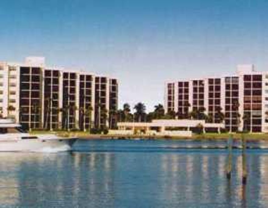 Extremely desirable... and hard to find. Direct Intracoastal (with spectacular Ocean view) 3Br/2.5Ba. unit. Interior features include: additional glass/screen door, granite counter tops & glass enclosed balcony.  Building features include: massive club room with kitchen & massive flat screen tv.  A beautiful large direct Intracoastal heated pool and a lovely day dock/fishing pier. This wonderful complex also has meticulous grounds & tennis courts. This unit is a pleasure to show.
