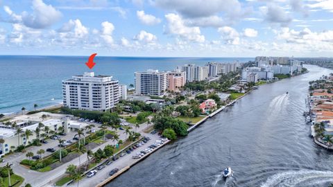 A home in Highland Beach