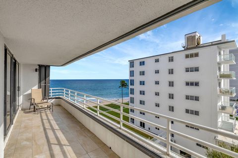 A home in Highland Beach