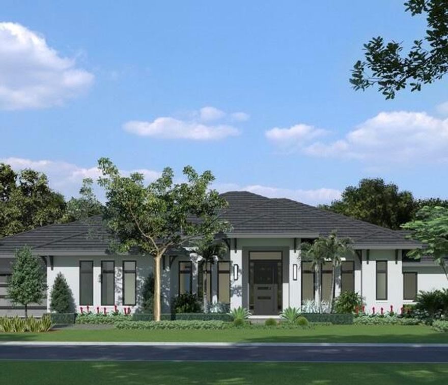 Welcome to Varga Homes newest luxury residences in desirable Lake Ida neighborhood of Delray Beach. Currently under construction, the five bedroom home offers over 6,600 total square feet; club room; dining room with wine storage; private primary wing; and two separate garages to accommodate three plus cars and golf cart. Impact glass windows and doors provide scenic views of the professionally landscaped grounds and easy access to the two covered loggias, summer kitchen, and pool with spa. Custom builder, Steve Varga grew up in Lake Ida and wanted to share his talents and vision in his hometown by creating an exceptional luxury home on this expansive lot. Close to downtown Atlantic Ave and the beach, this luxury Lake Ida home promises to be a masterpiece. Slated completion Summer 2023.