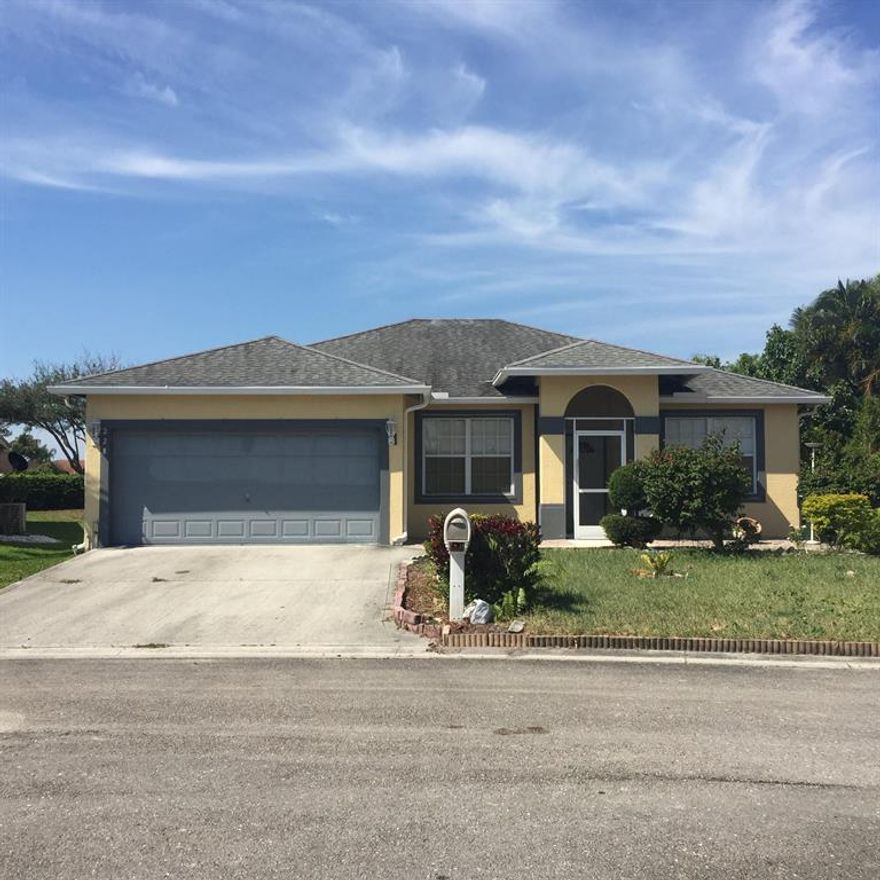 Bargain price for this home in the lovely community of Normandy Isles! 3bed/2bath home with updated kitchen and laminate flooring in the bedrooms, enclosed patio with AC, sprinkler system and hurricane shutters.  The home needs TLC, looking for the right buyer to make it their own.  Investors welcome as there is no wait time to lease.  Property is being sold AS-IS. Don't miss out on this deal!