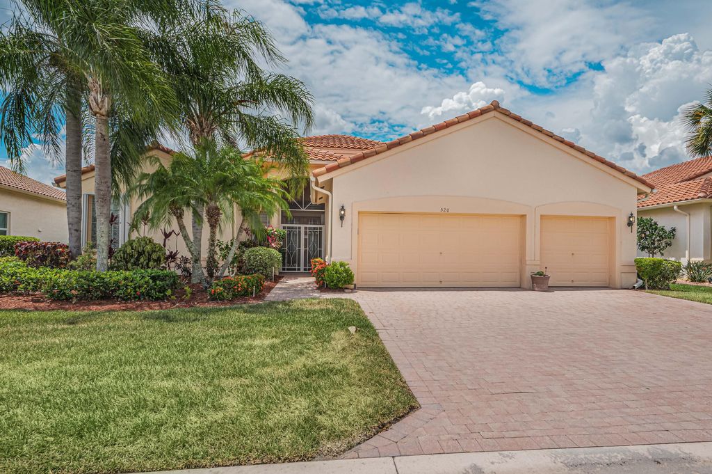 Photo of 520 NW Blue Lake Drive, Port Saint Lucie, FL 34986 (MLS # R10995225)