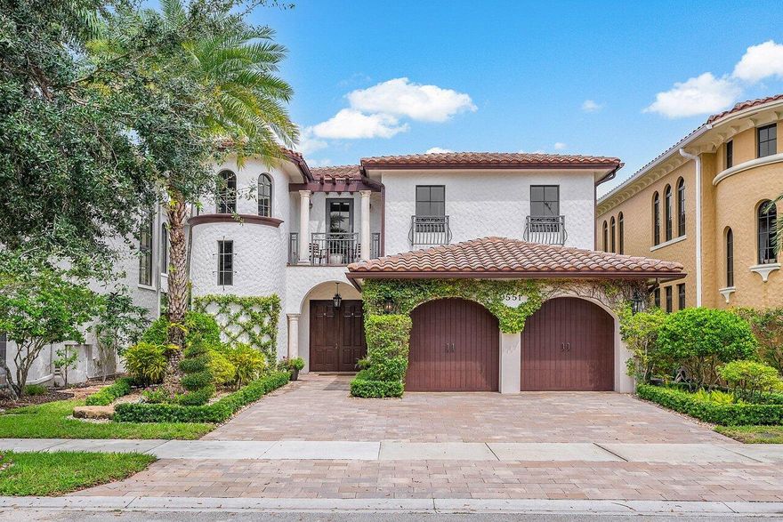 Coming available end of January, this stunning 5-bedroom, 4-bath home is located in the highly sought-after Parkland Golf & Country Club, blending Mediterranean elegance with contemporary style. The home features spacious living and dining areas ideal for entertaining, a new built-in dry bar with wine refrigerator, and an updated kitchen with high-end appliances, large island, and open layout to the family room. A first-floor bedroom offers flexibility as a guest suite or office. Upstairs includes four additional bedrooms, three bathrooms, and a laundry room. The private backyard oasis features a pool and spa, outdoor kitchen, and putting green, backing to a private berm with tranquil fountain. Enjoy resort-style amenities including sports membership, dining options, and a poolside cafe.