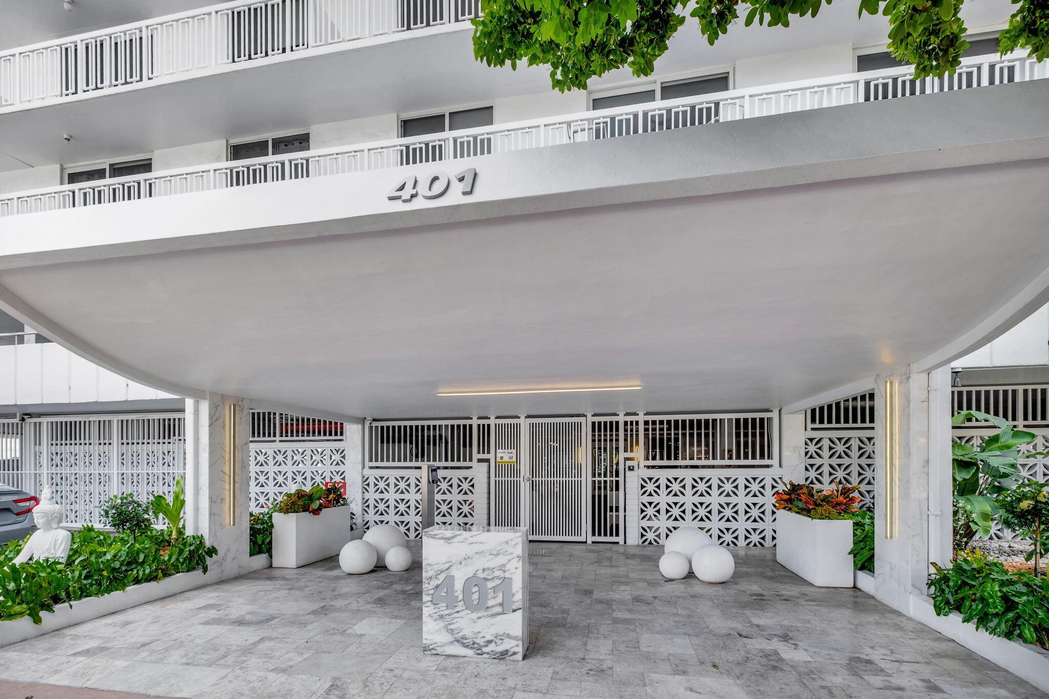 For your best information, when viewing on a property listing website, please do not click agent or schedule online, scroll down, and look for the listing broker information. Welcome to your dream coastal retreat, ideally located in the vibrant heart of South Point, Miami Beach! This newly renovated, second-floor unit offers a rare combination of contemporary luxury and effortless beachside living.Step inside and fall in love with the sleek marble floors, high-end appliances, and thoughtful modern design that includes ample closet space and a private balcony with ocean views. The new roof scheduled for installation this year. Just steps down the hall to the pool, no elevator ride needed tostart your mornings witha swim and walk or jog along the famous South Beach boardwalk.