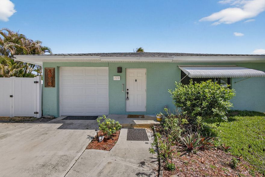 Charming 3-bedroom, 2-bath rental in desirable Rocky Point, Stuart! This well-maintained home features a one-car garage, remodeled bathrooms, and a bright, open living space. Enjoy outdoor living with a garden patio, enclosed screened patio, and a fenced-in yard backing to peaceful green space—perfect for relaxing or entertaining. Conveniently located near waterfront dining, parks, and boating.