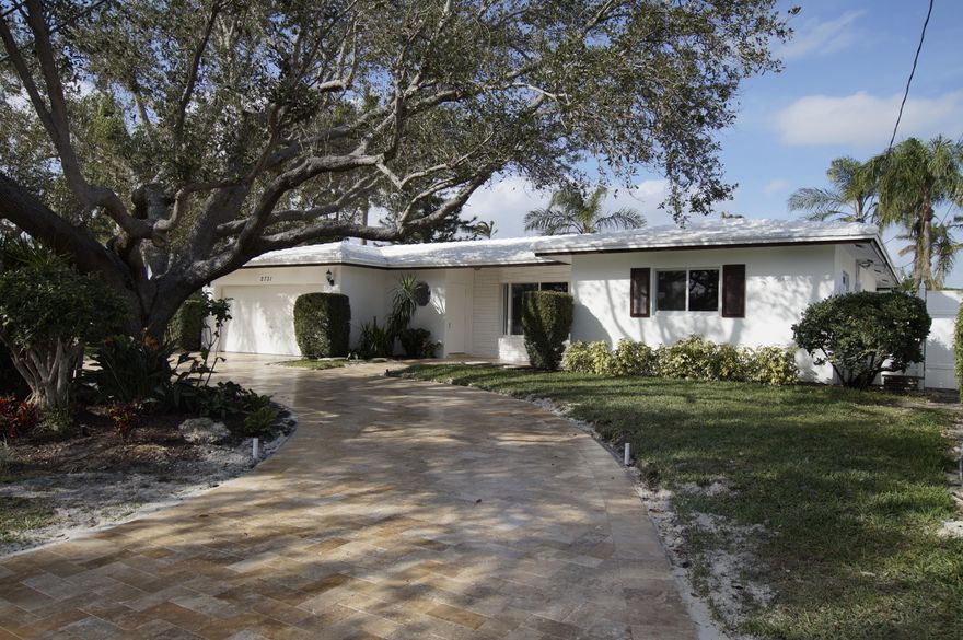 This intracoastal waterfront single family home located in the desirable neighborhood of Harbor Village has been completely renovated and is waiting for its new owner. The property boasts 100 feet of dockage with deep water ocean access, no fixed bridges! Everything inside the house is brand new: Flooring, kitchen, bathrooms, appliances, impact glass windows and doors, A/C and water heater, all new electric. The exterior has a brand new fence, new 6 x 12 travertine marble paver driveway, screen enclosed pool area with electric heat pump heater, new bamboo ceiling in patio area with LED lights and ceiling fans. There is existing power to dock for a sizeable boat.