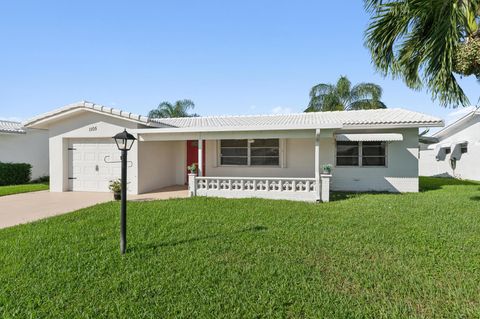 A home in Boynton Beach