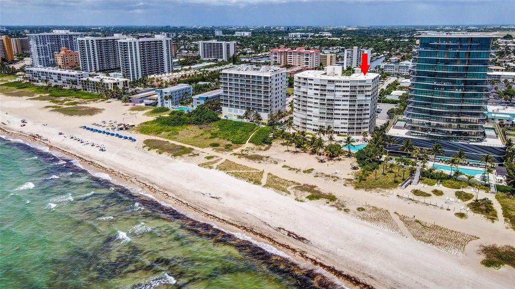 Photo of 710 N Ocean Boulevard #602, Pompano Beach, FL 33062 (MLS # F10476474)