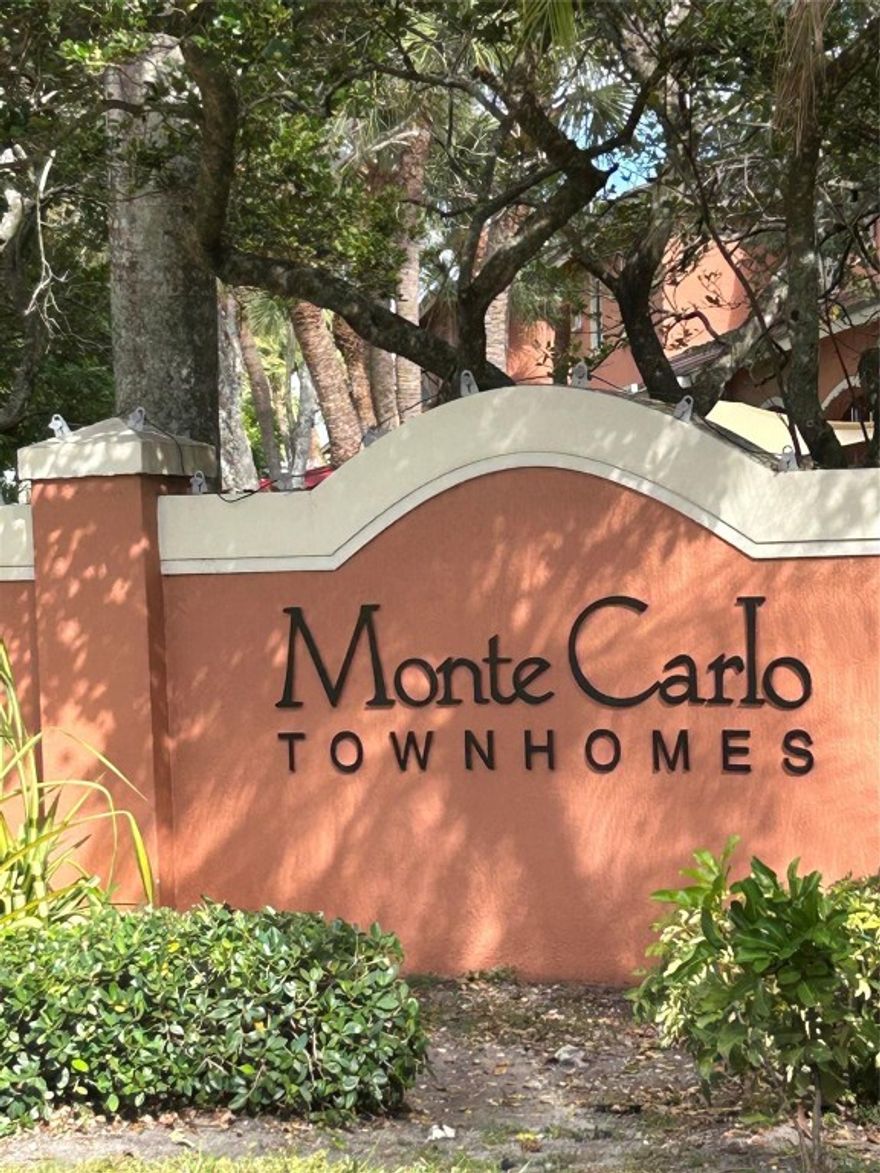 Discover a beautifully updated townhouse in the heart of Pembroke Pines! This home features 2 spacious bedrooms and 2 full bathrooms, including two large master suites, each with its own private bath and walk-in closet—ideal for a roommate scenario or guests. Master actually has 3 walk-in closets!!!!!!! Master bath has been elegantly updated!The fully remodeled kitchen has high end finishes and extra tall cabinetry to maximize storage. Enjoy a large patio with lush feel and jacuzzi perfect for entertaining friends or relaxing! Whole house water filtration system! Stunning plantation shutters throughout!!!Brand new metal roof was just installed in 2025!! Perfect place to call home just minutes from Pembroke Lakes Mall and all that Pembroke Pines has to offer!  Low HOA