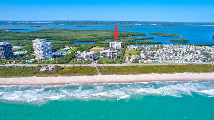 Live the lifestyle of the coastal fabulous! Perched on the 8th floor of the exclusive Bryn Mawr Ocean Towers, this 2-bedroom, 2-bath treasure offers dazzling sunsets over the Indian River and refreshing ocean breezes from your private balcony. Inside, enjoy a spacious layout, impact glass, and in-unit laundry. Outside, indulge in private beach access, a heated pool, tennis, pickleball, sauna, putting green, and more! The community boasts completed Milestone & SIRS reports with fully funded reserves—no assessments here! Gated, pet-friendly, and investor savvy with 60-day rentals. Cheers to your next chapter in paradise!