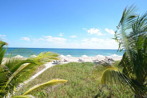 A home in Highland Beach