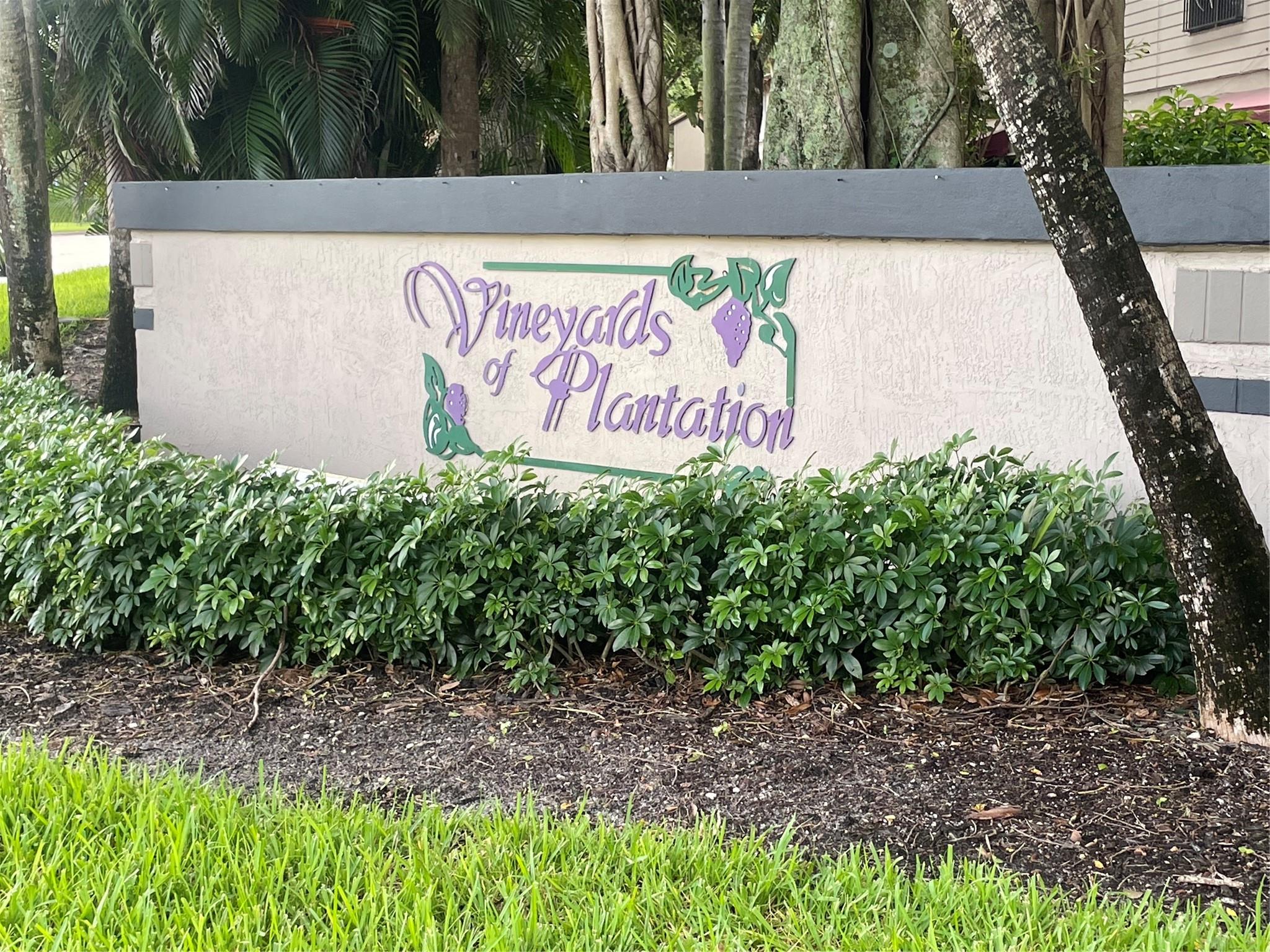 Vineyards of Plantation - Residential Lease