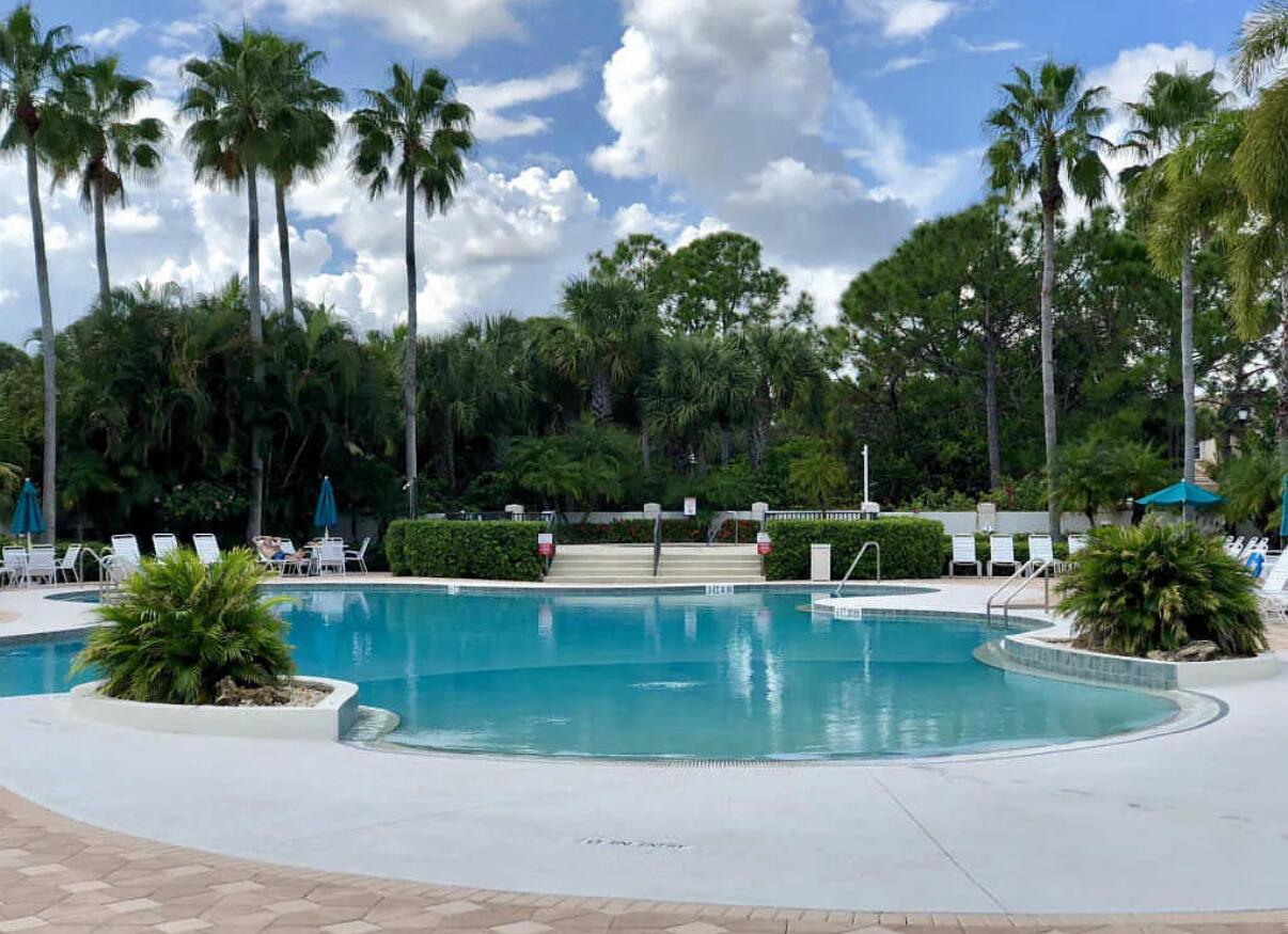 Studio apartment available, rent includes all utilities, cable & internet in private gated community in PGA with resort style pool & other amenities