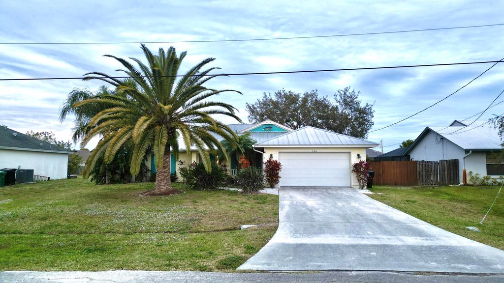 Photo of 743 SW Mccoy Avenue, Port Saint Lucie, FL 34953 (MLS # R11166661)