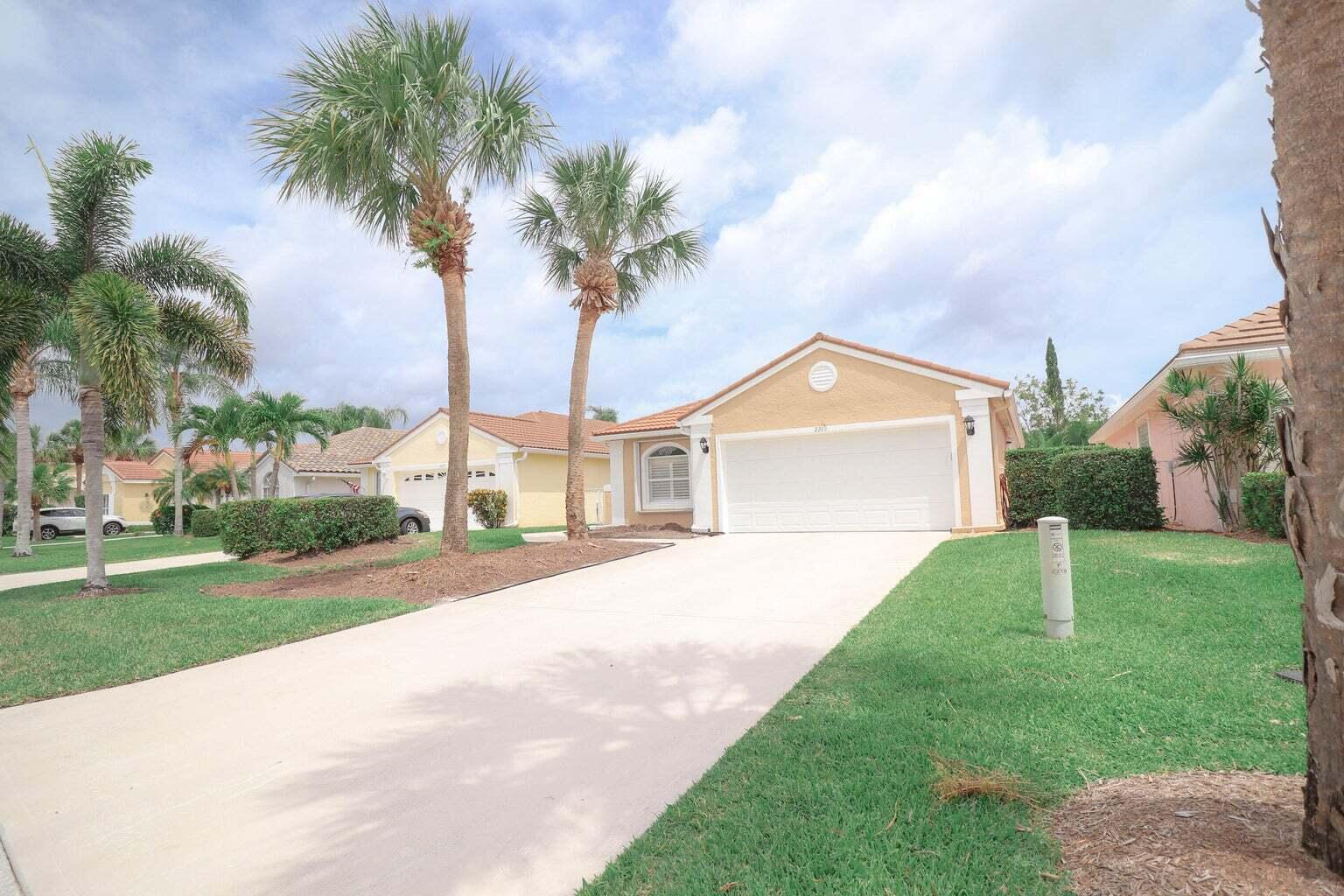RARE single family annual rental home in desirable Palm City! Within walking distance to parks, Publix and Bessey Creek Elementary, and just miles from the Turnpike and I-95, this fully renovated 3 Bedroom, 2 Bathroom home is perfectly located! This beautiful hurricane-ready property has a 2 car garage, updated kitchen and bathrooms, bamboo floors, plantation shutters, and is freshly painted. The gated community of Charter Club is located just off Martin Downs Blvd and offers a heated pool, hot tub, tennis courts and more! Rent includes lawn care, cable TV, and internet. This incredible opportunity won't last long so schedule your tour today!