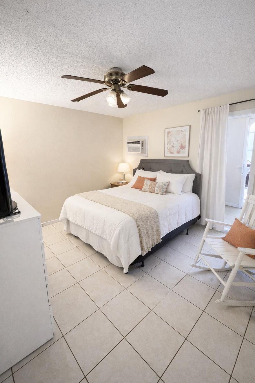 Spacious 1-bedroom, 1bathroom condo located in the desirable Century Village community in Deerfield Beach. The unit offers a functional layout with a comfortable living and dining area and plenty of natural light.  This property does need some TLC and presents a great opportunity for buyers looking to renovate and personalize the space. The appliances are included in the sale; however, they are older and will likely need to be replaced.  The seller is very motivated and open to serious offers, making this a great opportunity to purchase in one of South Florida's most desirable 55+ communities.  AI EDITED PICTURES.