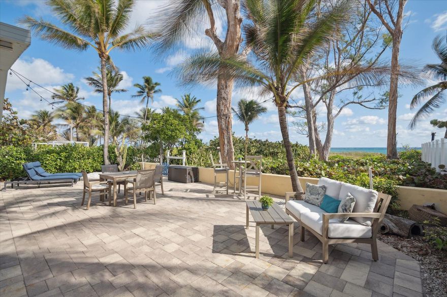Rare opportunity to create a luxury oceanfront masterpiece or enjoy as a charming coastal retreat. Perfectly situated steps from the vibrant new Pompano Pier and entertainment hub, this site boasts breathtaking views, unmatched convenience, and endless potential. The property features a 2/2 main house with patio and 1/2 guest house with deck, ideal for living in or renting while planning your dream estate. A private walkway leads to the beach and sand dunes. Imagine waking up to panoramic ocean views, with dining, shopping, and recreation just steps away. Whether you embrace its quaint charm or envision future development, this property offers versatility, this coastal gem offers endless possibilities.  This one-of-a-kind opportunity is not to be missed!