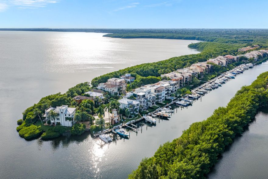 Escape to effortless coastal living at Royal Harbour Yacht Club, a gated waterfront enclave where every day feels like a getaway. This refined 3BD/3.5BA townhome offers rare direct access to the water, ideal for launching a kayak or paddleboard from your own backyard. A private elevator, relaxing in-home sauna, back yard, garage with carport elevate your experience. Residents enjoy a private beach with chickee hut, clubhouse, fitness center, a heated pool and spa, pickleball and tennis courts, a scenic bay trail, and a private marina. This won't be available for long!